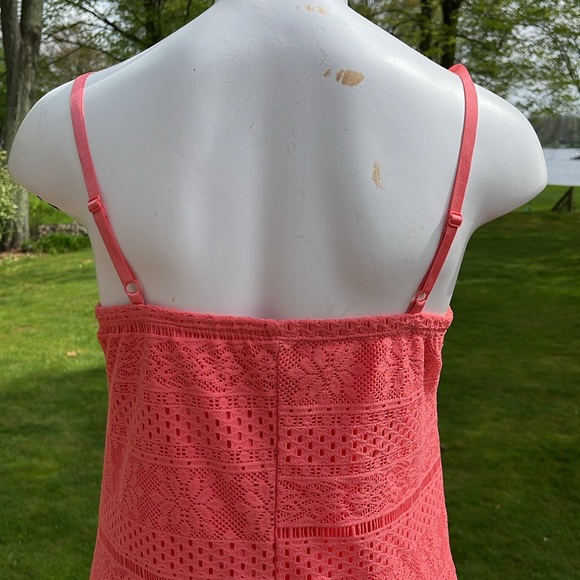 No Boundaries spaghetti strap lace maxi L (11-13) - Picture 5 of 11